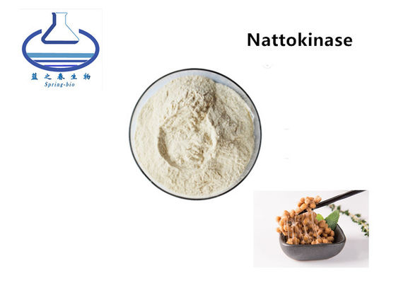 Raw Material Nattokinase 20000 Fu CAS 133876-92-3 Light yellow Powder