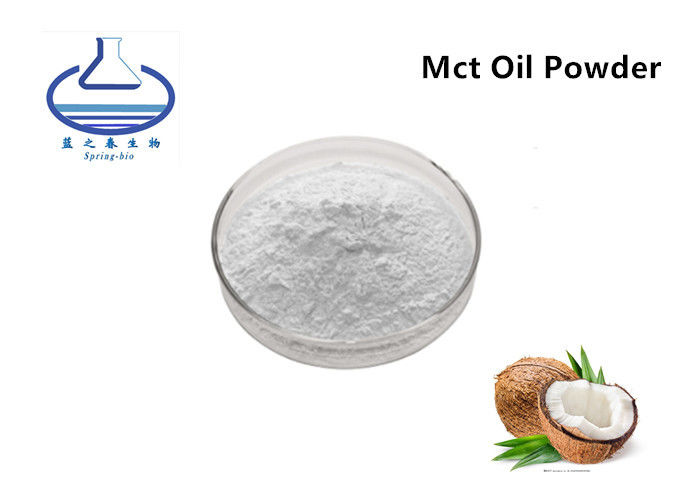 white fine Natural Food Coloring Powder , 70 Mct Coconut Oil Powder