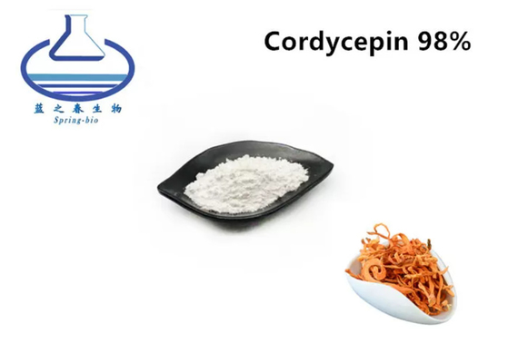 Natural Cordyceps Sinensis Extract Food Grade Cordycepin Powder 98%