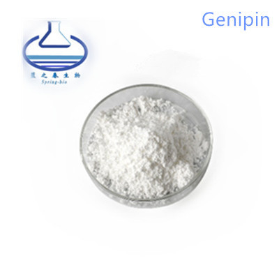 Pure Natural 98% Gardenia Extract 6902-77-8 Healthcare Grade Genipin Powder