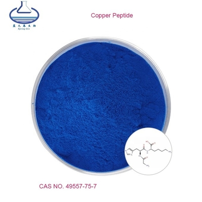 Cosmetic Ingredients Copper Peptide Powder CAS 49557-75-7