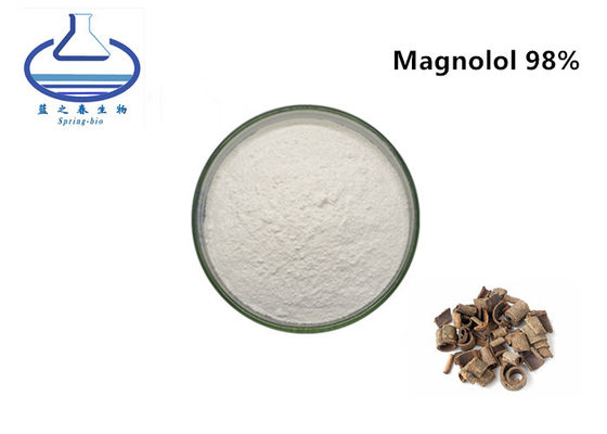 Natural Magnolol & Honokiol 98% Magnolia Extract Powder Magnolia Bark Extract