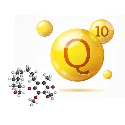 Bulk Coenzyme Q10 Supplements Powder 98% Fermentation Raw Material Powder