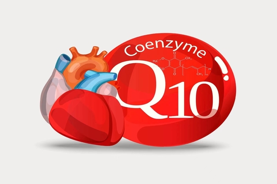 Bulk Coenzyme Q10 Supplements Powder 98% Fermentation Raw Material Powder
