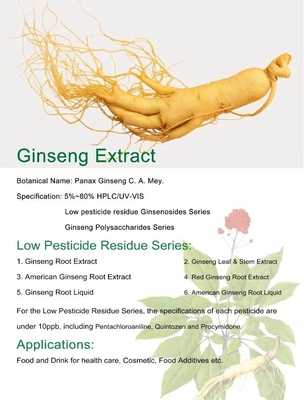 5/1 Red Ginseng Extract Powder , Spring Bio Codonopsis Root Powder