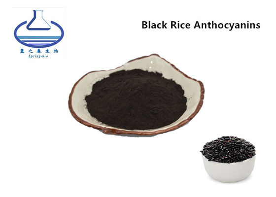 Anthocyanin 25% Black Rice Extract Powder 13306-05-3 Nutritional supplements