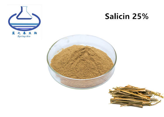 White Willow Bark Organic Licorice Extract 138-52-3 Brown Fine Powder