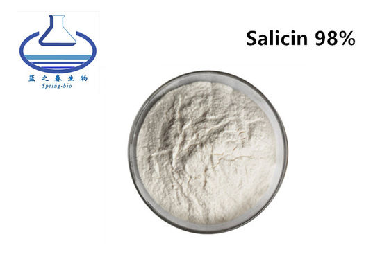 50% 98% Salicin Phycocyanin Powder , 138-52-3 Willow Bark Extract Powder